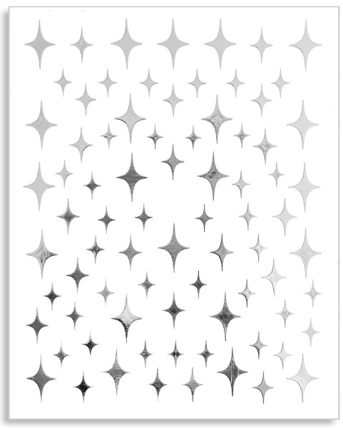 JUSTNAILS Sticker Sterne selbstklebend